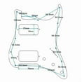 thumbnail image 4 of HH Prewired Loaded Pickguard, with Active Humbucker Ceramic & Alnico V Pickups, Easy Solderless Wiring, for Fender Strat Guitar, 4 of 4