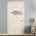 thumbnail image 1 of POINTERTECK Wooden Plaque Decorative Creative with Hanging Rope Please Remove Your Shoes Hanging Plaque for Home, 1 of 8