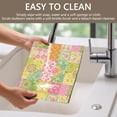 thumbnail image 4 of Placemat, Pioneer Flower Floral Print Pattern Place Mats Table Mat Set Of 2, PVC Washable Placemats for Party Kitchen Dining Decoration, 18x12 Inch, Fade Resistant, 4 of 6
