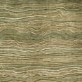 thumbnail image 5 of HomeRoots 618275 5 x 8 ft. Fern Green & Taupe Abstract Washable Indoor & Outdoor Rectangle Area Rug, 5 of 5