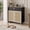 pure Black, variant on Faceket Cat Litter Box Enclosure Furniture, 31.6" x 21.5" x 34.5"h, Hidden Indoor 2-in-1 Wooden Cabinet with Scratching Board Doors and Drawer, White
