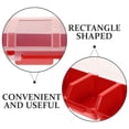thumbnail image 2 of WHAMVOX Portable Screw Organizer Box with Lid for Storage Made of PP Red Color Lightweight and Practical 2 Pcs, 2 of 8