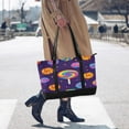 thumbnail image 4 of FORMRS Canvas Laptop Tote Bag for Women with 15.6" Computer Compartments Shoulder Handbag, Candy Carnival, 4 of 7