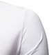 thumbnail image 4 of Camisas De Para Hombre Camisa de manga larga asimétrica bordada para hombre Camisa de mezclilla occidental (White, M), 4 of 7