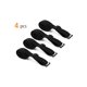 thumbnail image 2 of Tirantes de sujetador para mujeres INSPIRE CHIC 2 pares 10/12/15/18/20mm de ancho, tirantes elásticos ajustables para hombros, color negro-puro-12mm, 2 of 5