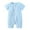 C, variant on Xuewenshw Summer Baby Short Sleeved Baby Baby Print Double Zipper Men's Baby Crawl Suit Bodysuit Boy Babies