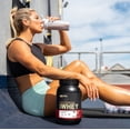 thumbnail image 3 of ON Gold Standard 100% Whey Sabor Doble Chocolate 2 LB Optimum Fitness Town 1047417, 3 of 8