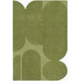 thumbnail image 2 of Mark&Day Wool Rugs, 6x9 Pricillia Modern Olive Area Rug, Olive Sage Moss Carpet for Living Room, Bedroom or Kitchen (6' x 9'), 2 of 6