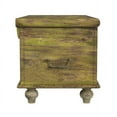 thumbnail image 6 of Mesa Carved Wood Trunk Coffee Table, 6 of 7