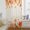 Yellow, variant on Orange Maple Leaves Fall Sheer Curtains 72 Inch Length, Light Filtering Voile Curtain Panel, Thanksgiving Leaf Farmhouse Art Rod Pocket Drapes Window Treatments for Living Room Bedroom 52"x72"