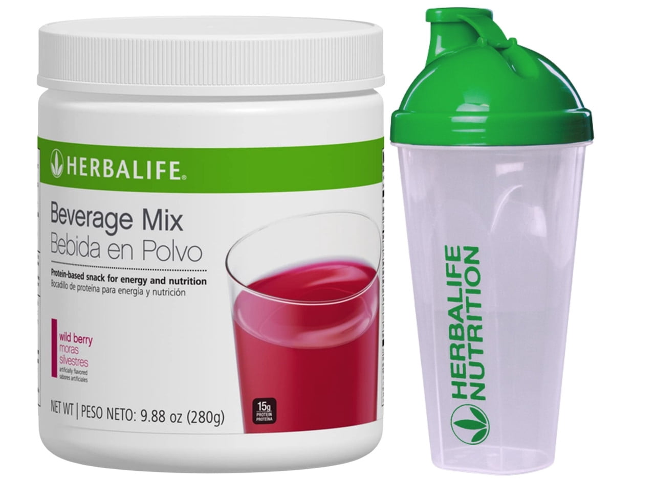 Herbalife Nutrition Beverage Mix Wild Berry, Protein Energy Snack