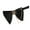 Style 1, variant on ZPAQI Men's Elegant Pearls Chain Black Oversized Bowtie Adjustable Pre Tied Bows Tie