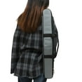 thumbnail image 3 of FUTUREORYY 1Pack Flute Case Bag Hard Shell Grey Rectangular Shape for Performance 28.1x4.1x1in, 3 of 7