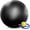 Black, variant on Innotech Extra Thick Yoga Ball Exercise Ball, 5 Sizes Gym Ball, Heavy Duty Ball Chair for Balance, Stability, Pregnancy, Quick Pump Included.