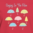 thumbnail image 3 of CafePress - Singing In The Rain T Shirt - Women's Traditional Fit Dark T-Shirt, 3 of 4