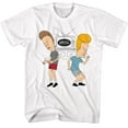 thumbnail image 1 of Beavis and Butt-Head Dancing White T-Shirt, 1 of 2
