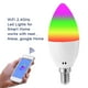 thumbnail image 3 of Bombilla LED Bombilla inteligente WiFi RGB + W Bombilla LED B22 Luz regulable Aplicación de teléfono Control remoto Control de voz Temporización Compatible con Alexa Google Home Tmall Elf Romacci Bombilla LED, 3 of 7