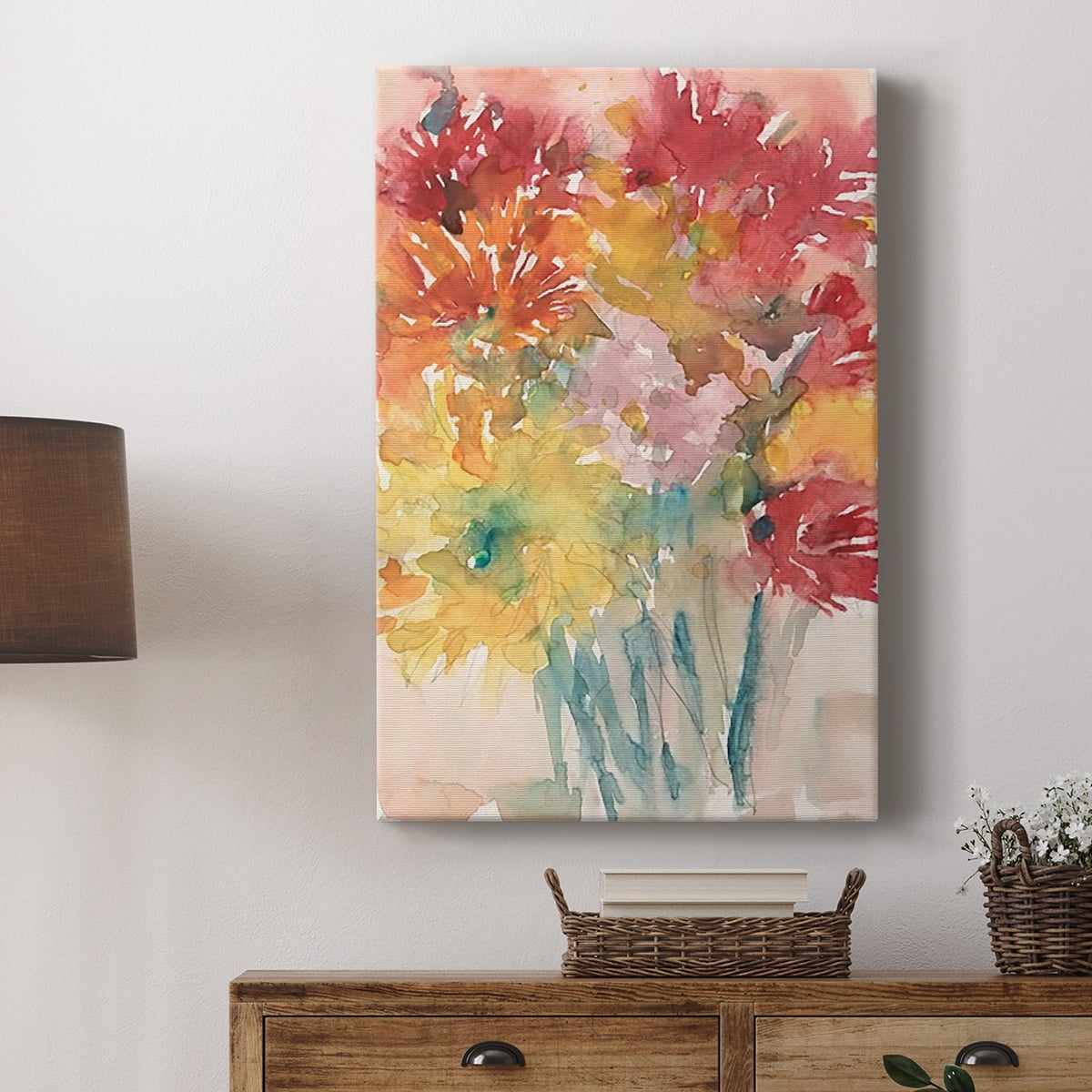 Floral Treats I Premium Gallery Wrapped Canvas - Ready to Hang