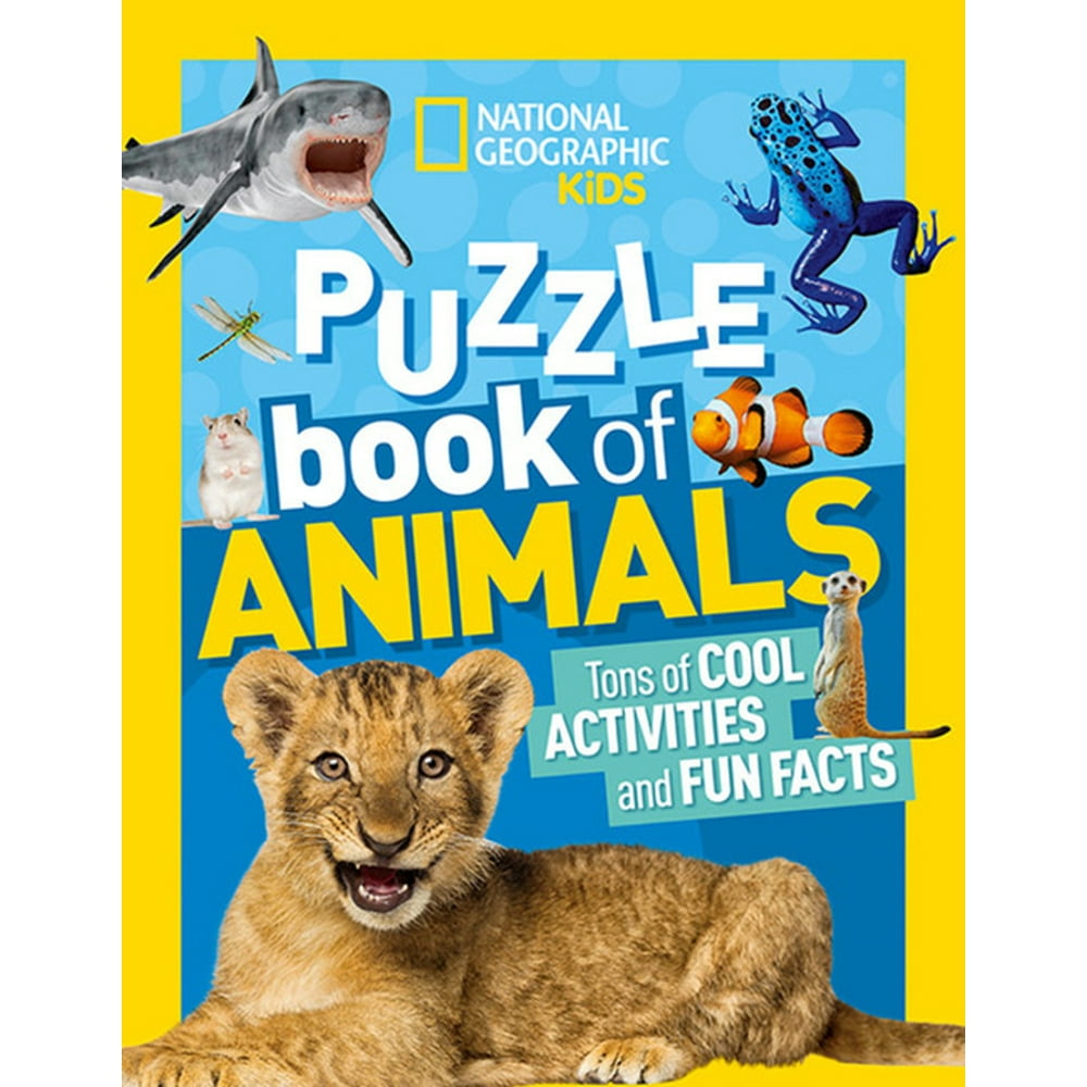 Ngk Puzzle Books National Geographic Kids Puzzle Book Animals