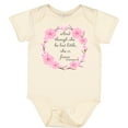 thumbnail image 3 of Inktastic And Though She Be but Little She is Fierce Girls Baby Bodysuit, 3 of 5