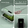 thumbnail image 6 of TUDIA MergeGrip Google Pixel 8a Case 2024 Dual Layer Grip Heavy Duty - Green Lily, 6 of 7