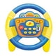 thumbnail image 1 of Volante de simulación con sonido para niños, juguete eléctrico Base U Amarillo Azul, 1 of 9
