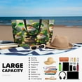 thumbnail image 5 of Gaeub patrick’s day gnomes Print Beach Bag,Large Tote Bag,Waterproof Sandproof Women Tote Bag,Pool Bag with Zipper for Gym Grocery Travel, 5 of 7