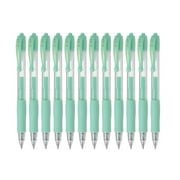 Pilot G2 Retractable Pastel Gel Ink Rollerball Pens, Fine Point 0.7mm, Green, 12 Count