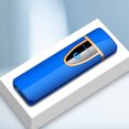 thumbnail image 6 of JingChun Electronic Lighter, USB Rechargeable Lighter Touch Ignition Cycle Charging Lighter,Windproof Plasma Lighter, LED Battery Indicator Flameless Lighter Boyfriends Father Gift, 6 of 6