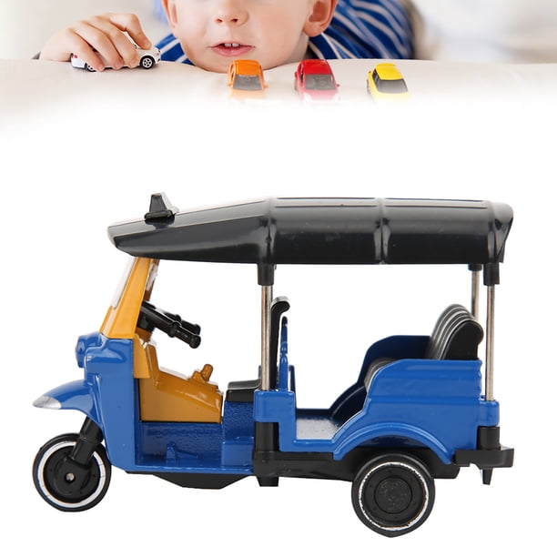 Coche de juguete de triciclo, modelo de coche de triciclo de aleación, modelo de coche de triciclo de aleación, vehículos de juguete, tecnología innovadora