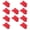 Red, variant on 10pcs USB Port Cover Flexible USB Interfaces Cap Silicone Protectors for Electronic Devices Plugs