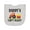 AC-Heather Grey, variant on Inktastic Daddy Farm Buddy Cute Tractor Newborn Bib