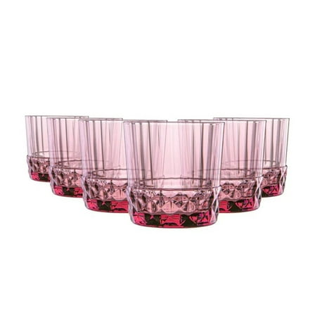 Bormioli Rocco America '20s 12.5 oz. Double Old Fashioned, Set of 6 - Lilac