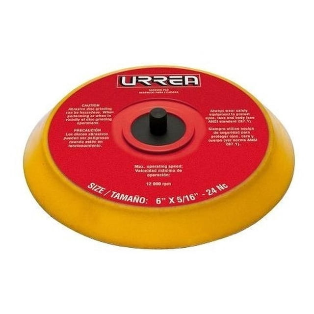 Base Para Lijadora Neumática Orbital 6 Lisa Urrea Urrea UP800VI