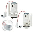 thumbnail image 4 of 3in Toilet Cistern Flush Valve Overflow Lever Operated Dual Flush For 2-Piece Tank, 4 of 4