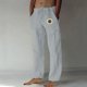thumbnail image 1 of Pantalones largos para hombre, moda, estampados, casuales, cintura elástica con bolsillo, pantalones deportivos, pantalones de poliéster para hombre., 1 of 4