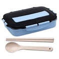 thumbnail image 1 of TIMIFIS Can Cover Kitchen Accessories Microwave Lunch Box Japanese Wood Bento Box 2 Layer Container Storage New, 1 of 5