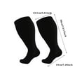 thumbnail image 4 of Wide Calf Compression Socks for Women and Men Circulation Plus Size Knee High Support Stockings, 4 of 6