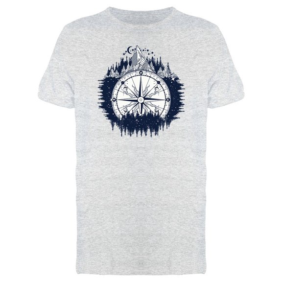 Mountain Forest Graphic Tee Men's -Image by Shutterstock