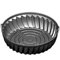 thumbnail image 1 of Olla de silicona para freidora de aire, bandeja redonda para hornear, revestimiento reutilizable para freidora de aire, bandeja antiadherente para freidora de aire, 1 of 8