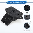 thumbnail image 4 of Actuador de bloqueo de puerta trasera Unique Bargains para Chevrolet Sonic 2012-2017 No.13501988, 4 of 8