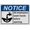 Warning Sign 2, variant on Industrial ANSI Horizontal Employee Wash Hands Sign - 8"x12" Weatherproof, UV Resistant for Indoor/Outdoor Workplace (All employees wash hands before opening)