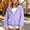Purple, variant on Girls Half Zip Hoodie Loose Fit Fashion Long Sleeve Casual Kids Hooded Sweatshirt Purple 10-12 Years