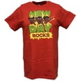 thumbnail image 5 of The New Day Rocks Mens Red T-shirt, 5 of 6