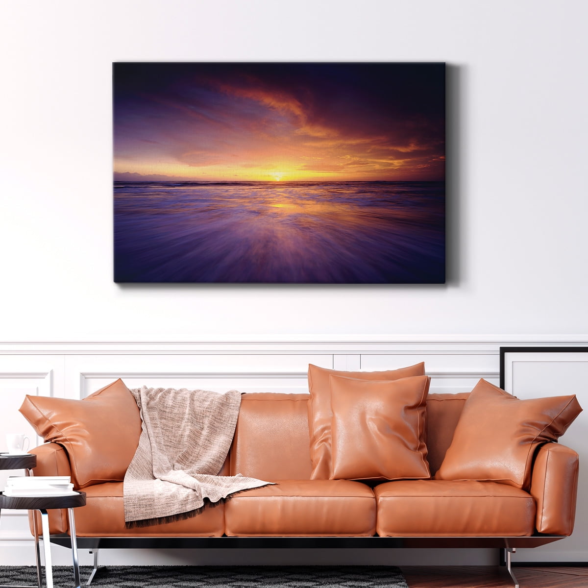 Wexford Home Regal Ocean Premium Gallery Wrapped Canvas, 8" x 12" - Ready to Hang