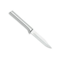 Rada Cutlery Everyday Paring Knife Stainless Steel Blade with Aluminum A, 6-3/4 Inches, 1-Pack, Silver Handle