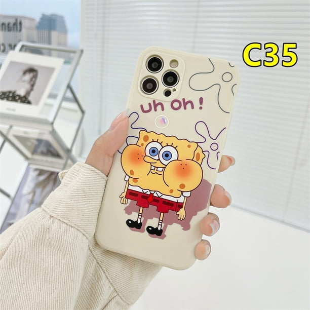 Kawaii Cartoon Cover For IPhone 13 11 12 pro max mini 6 7 6S 8 Plus XS MAX X XR Se 2020 6SPlus 7Plus 6Plus 8Plus Couple Soft Smart Phone Case Gao Jiahui unisex