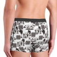 thumbnail image 3 of Disketp Beach Men's Boxer Briefs,Soft and Breathable Cotton Underwear with ComfortFlex Waistband, 3 of 7