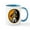 White/Blue Inside, variant on CafePress - Halloween Retro Beagle Witch Mugs - 11 oz Ceramic Mug - Novelty Coffee Tea Cup