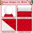 thumbnail image 6 of Yoyauz Christmas Santa Hat for Toddler Baby Soft Warm Baby Beanie Knit Hat, 6 of 7